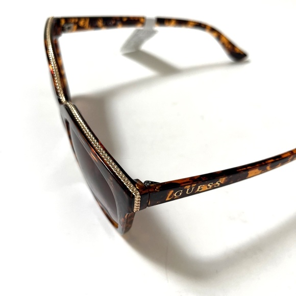 New Original GUESS Oversized Cat Eye Sunglasses GO00045 Acetate Tortoise Shell